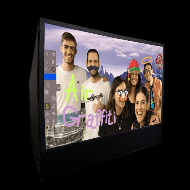 קיר גרפיטי דיגיטלי